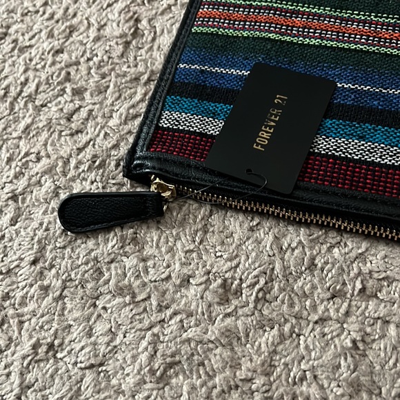 Forever 21 Square Striped Clutch - Picture 5 of 12